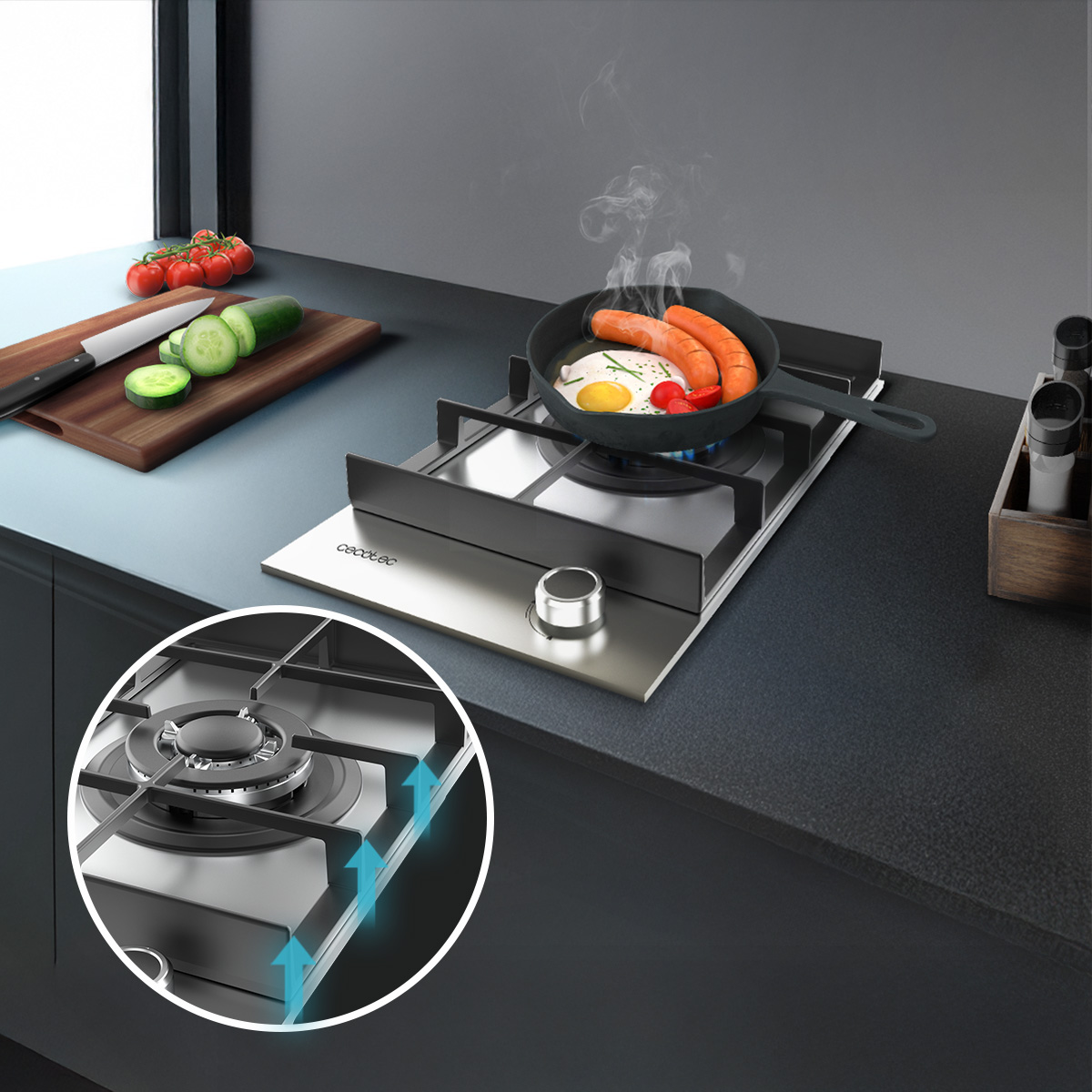 Bolero Squad G 1400F Inox | Envío gratis y mejor precio garantizado – foto detalle 4